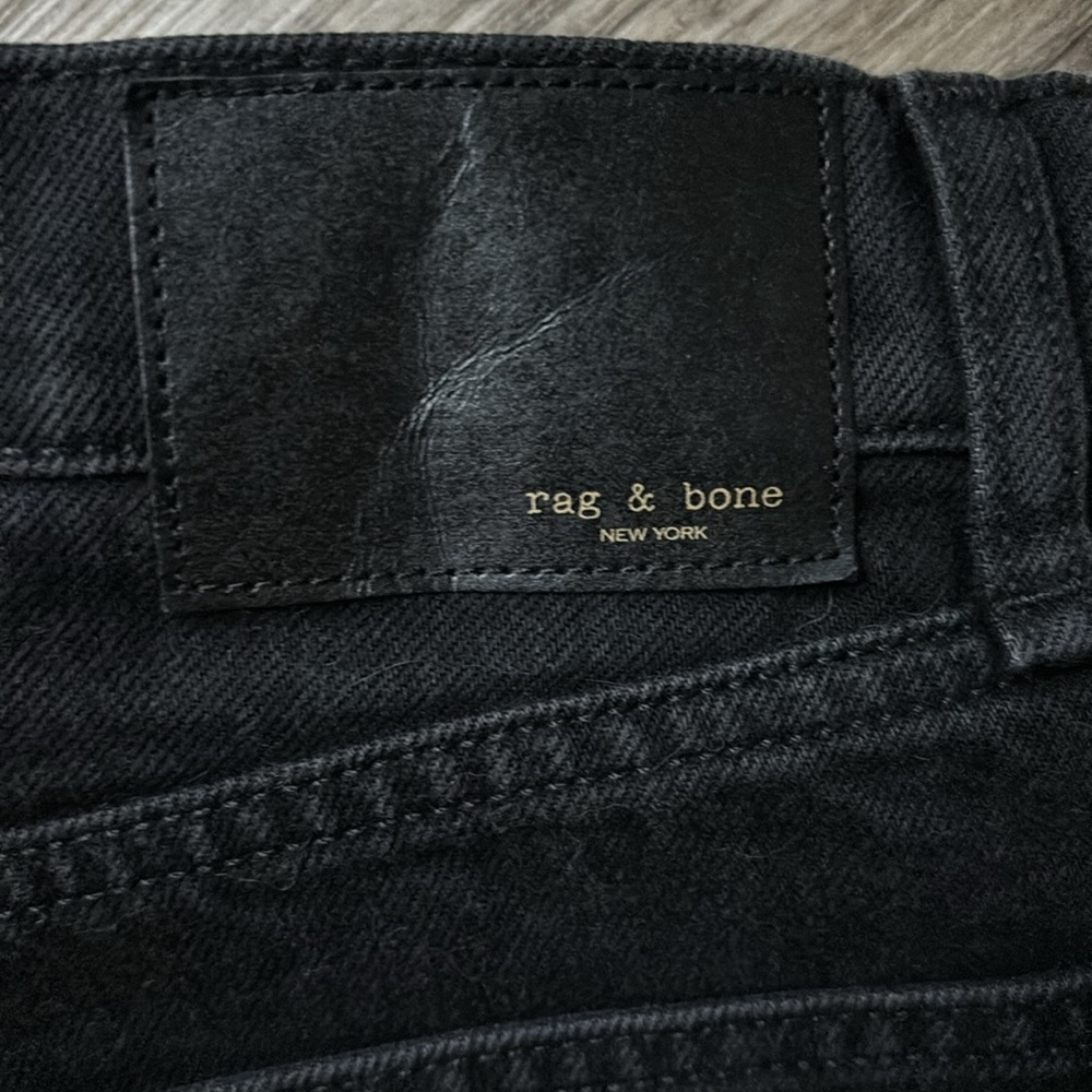Black rag & bone jeans shorts - Picture 3 of 4